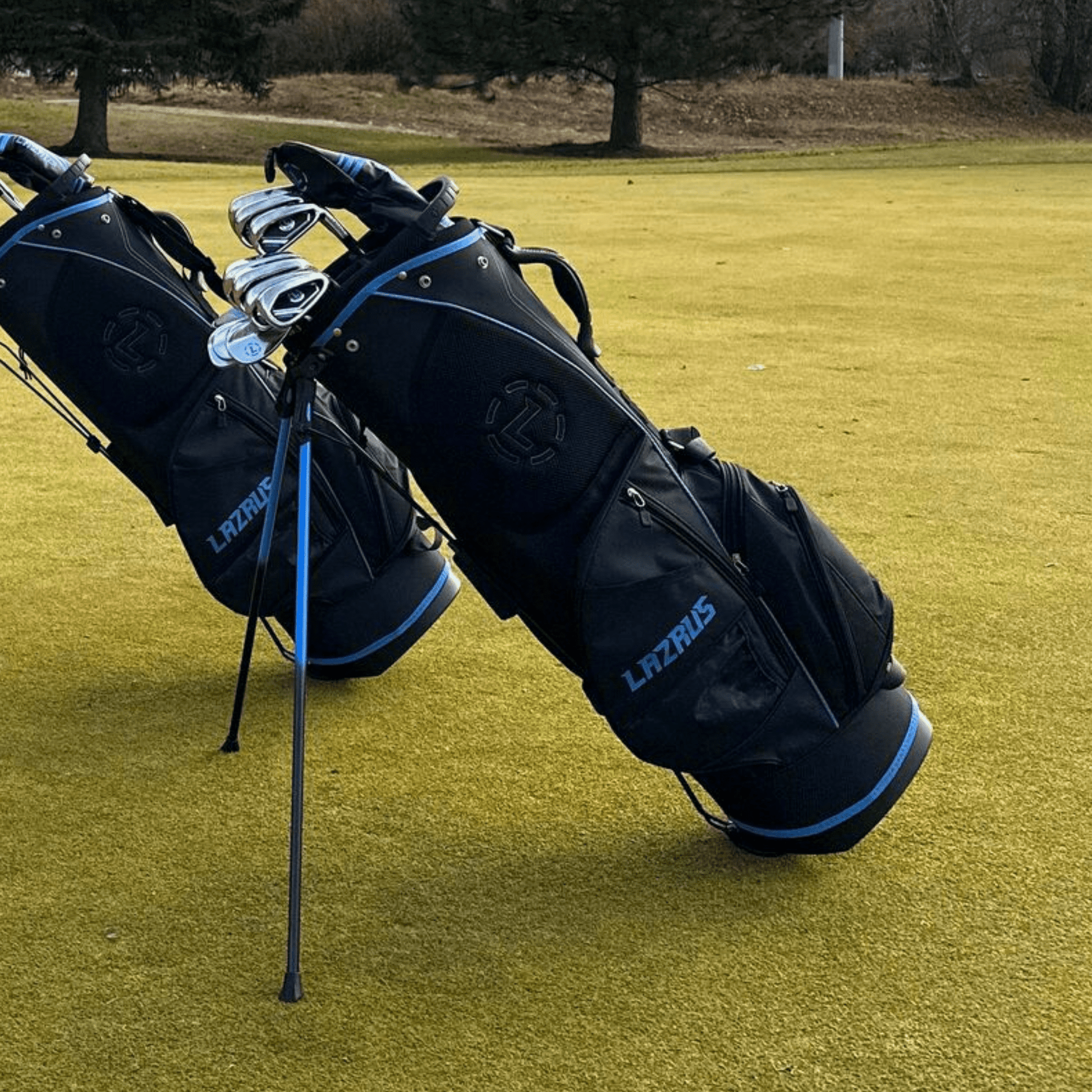 Lazrus Golf Premium Black Golf Bags - Maximum Velocity Sports