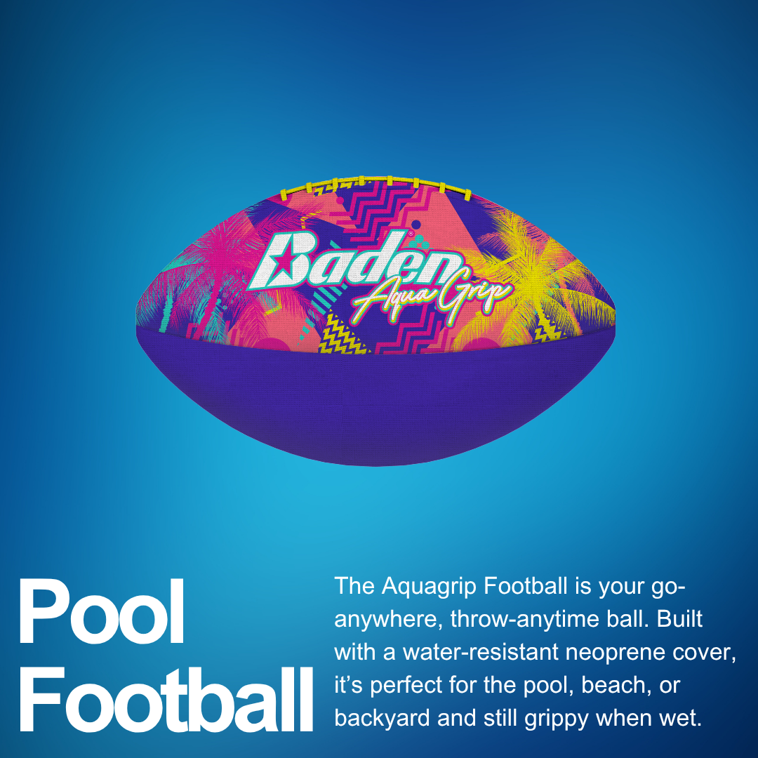 AquaGrip Pool Football - Maximum Velocity Sports