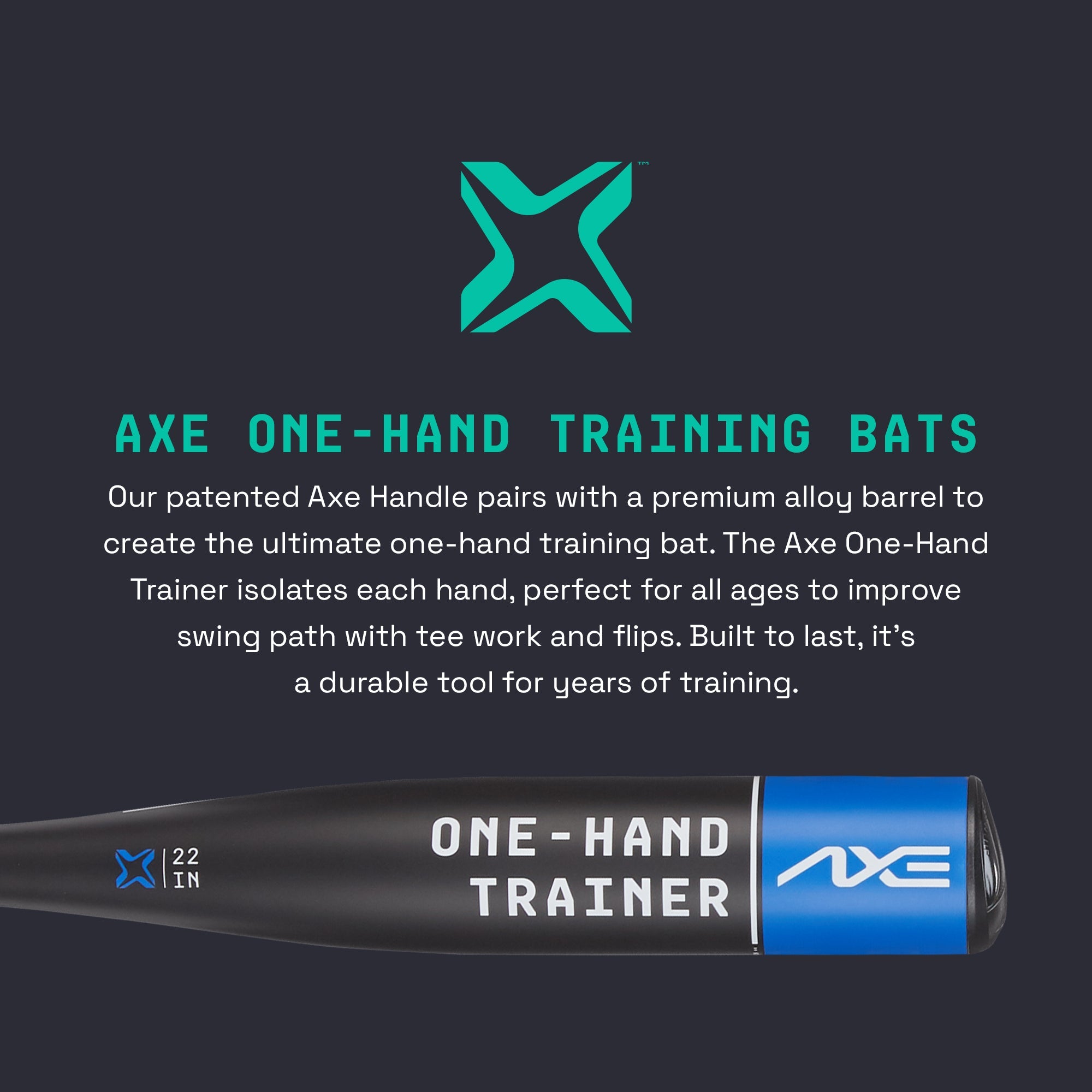 Axe One-Hand Training Bats - Maximum Velocity Sports