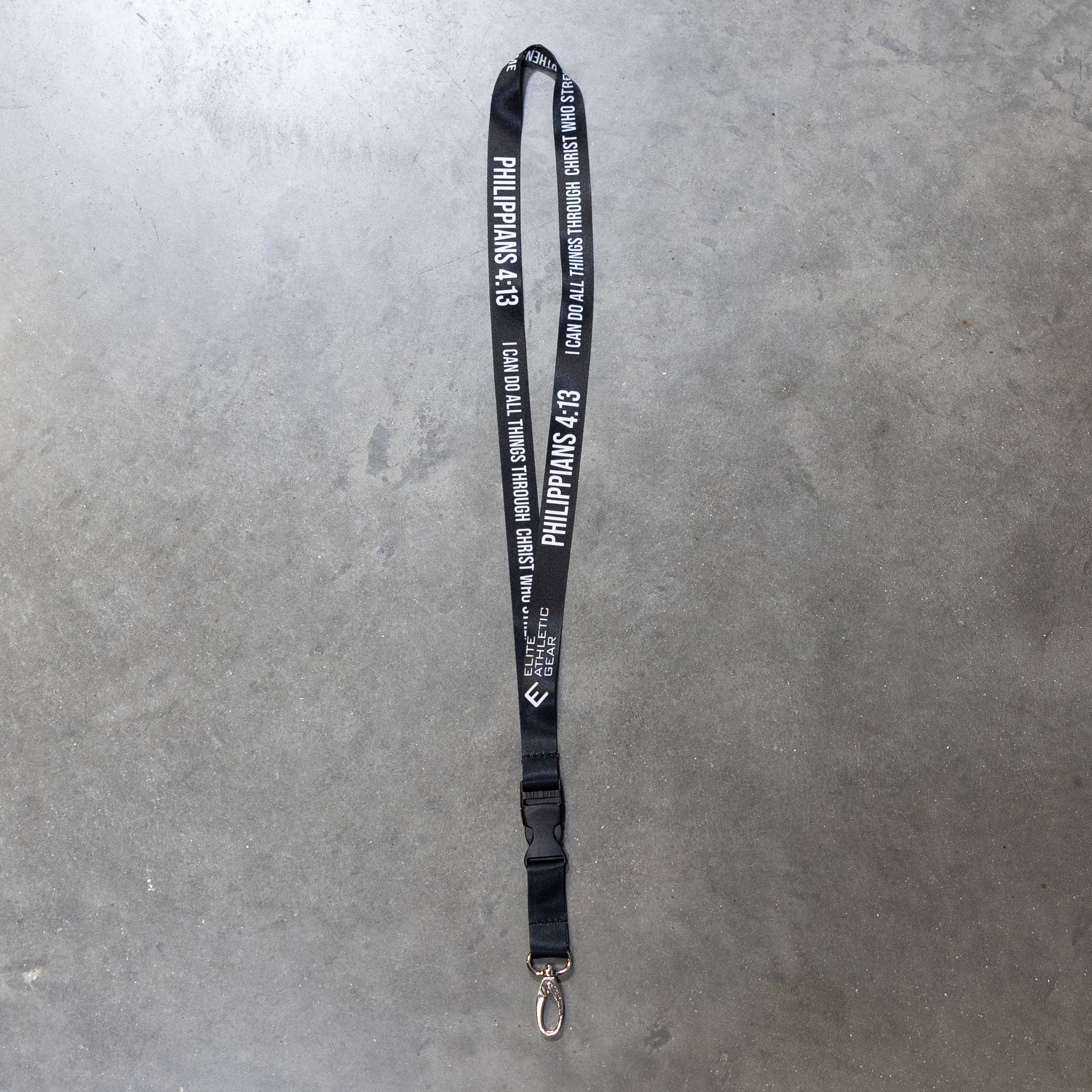 Philippians 4:13 Lanyard - Maximum Velocity Sports