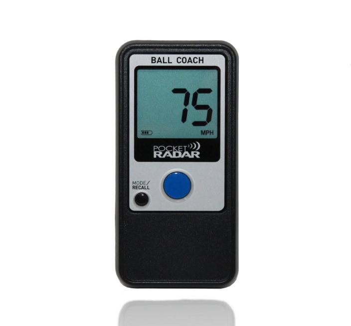 Pocket Radar Ball Coach Capture Exit Velocity & Pitch Velocity