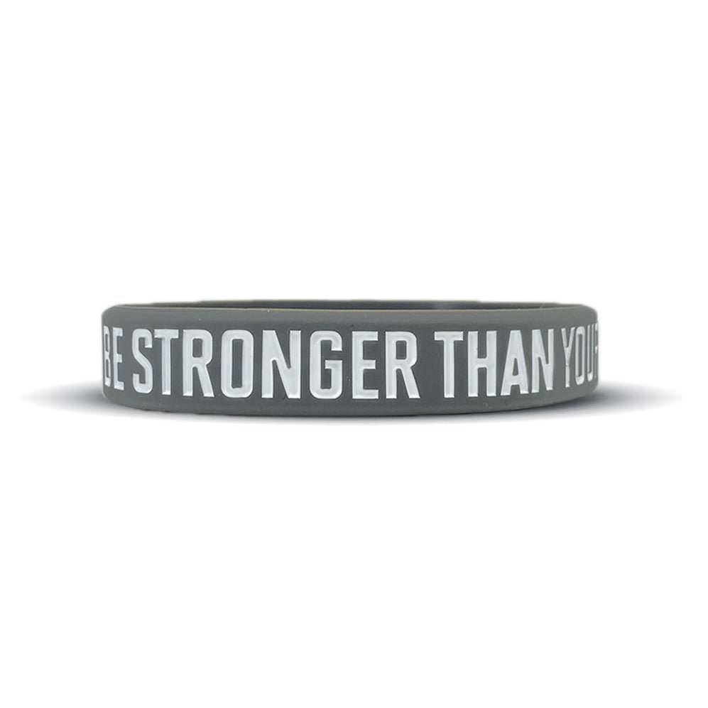 BE STRONGER THAN YOUR EXCUSES Wristband - Maximum Velocity Sports