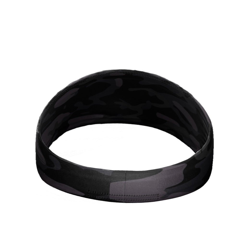 Blackout Camo Headband - Maximum Velocity Sports