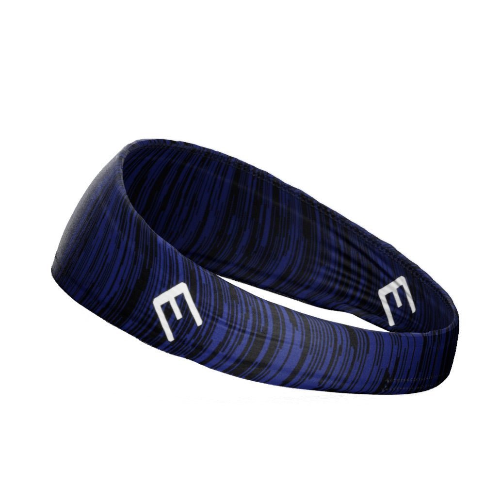 Blue Static Headband - Maximum Velocity Sports