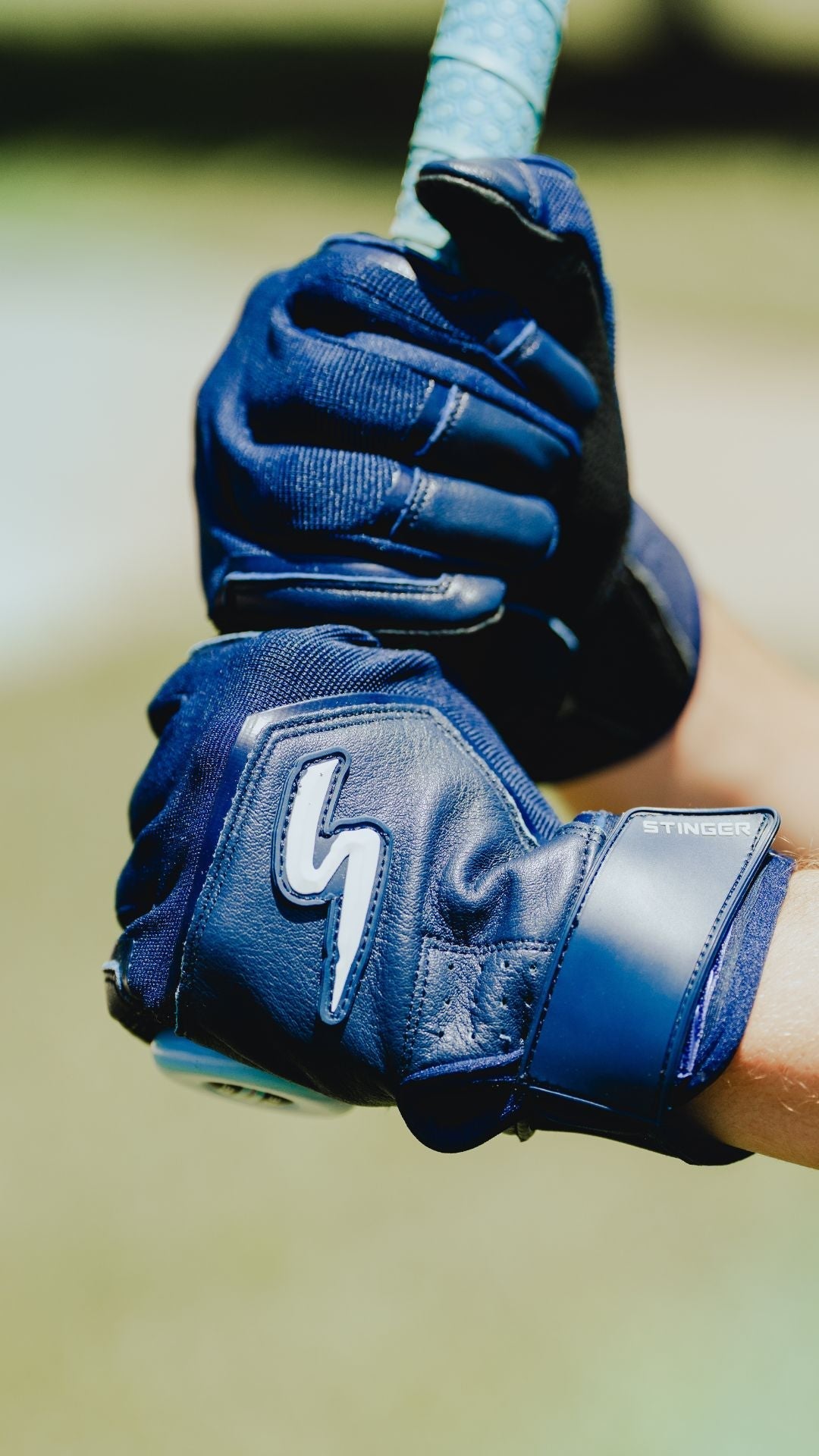 Color Crush Batting Gloves - Navy - Maximum Velocity Sports
