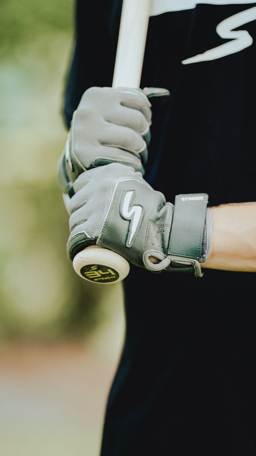 Color Crush Batting Gloves - Smoke Gray - Maximum Velocity Sports
