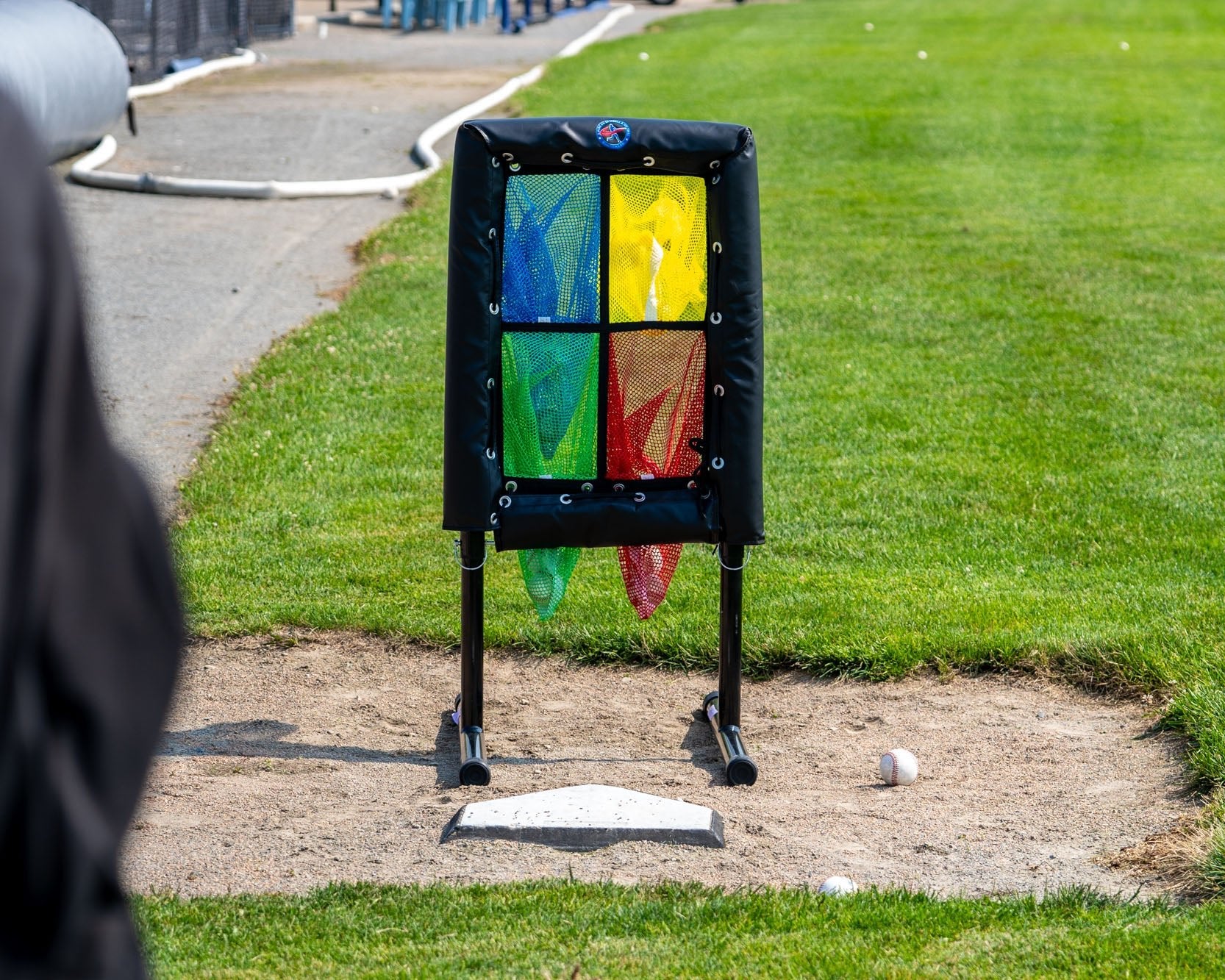 Colored 4 Hole Pitch Target - Maximum Velocity Sports