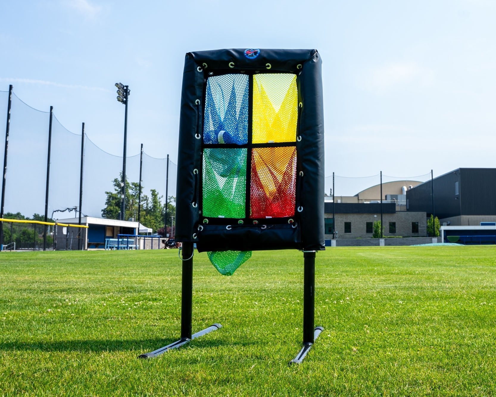 Colored 4 Hole Pitch Target - Maximum Velocity Sports