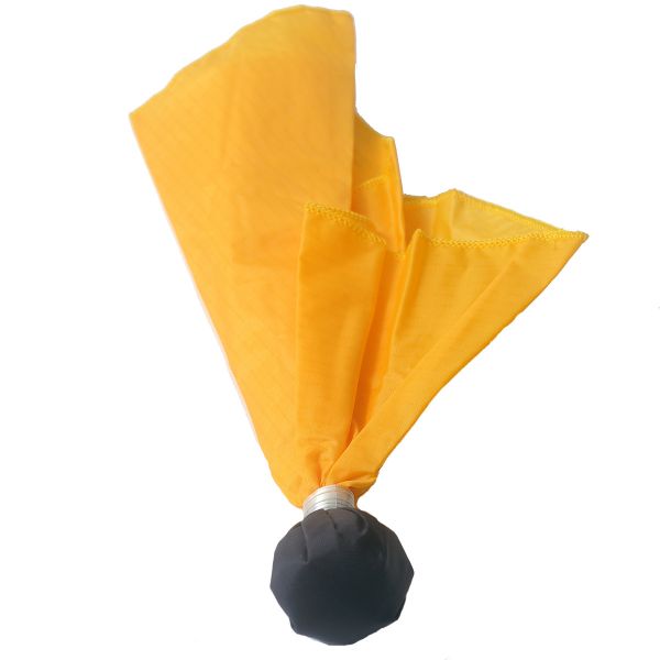 F71BL - Standard Nylon - Ball Type Penalty Flag w/ Black Ball - Maximum Velocity Sports