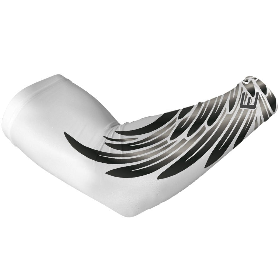 Grey Wing Arm Sleeve - Maximum Velocity Sports