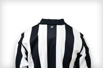Honig's 2.25" Striped Windstopper Insulated Long Sleeve Football/Lacrosse Jersey - Maximum Velocity Sports