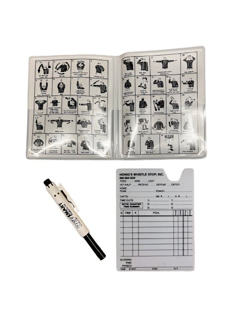 Honig's Football Information Pack w/ Plastic Card and Bullet Pencil - Maximum Velocity Sports