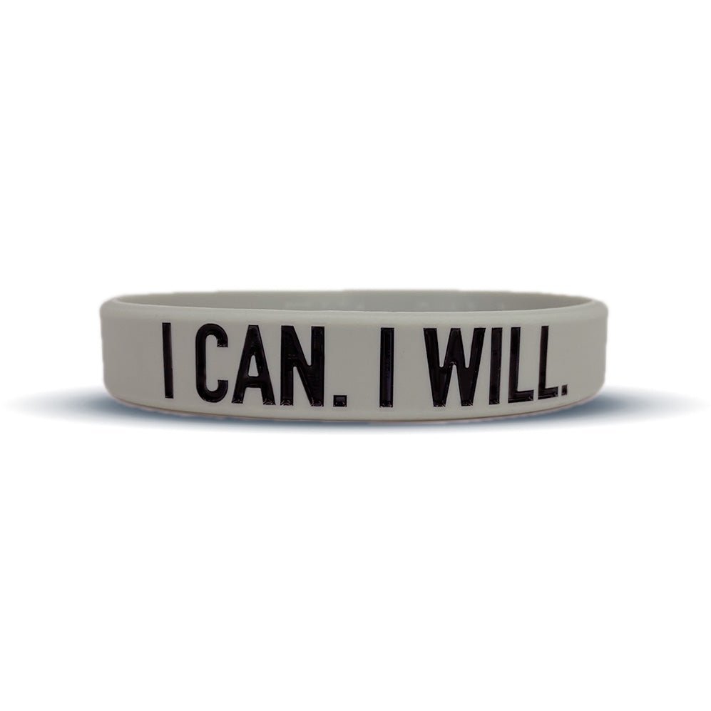 I CAN. I WILL. Wristband - Maximum Velocity Sports