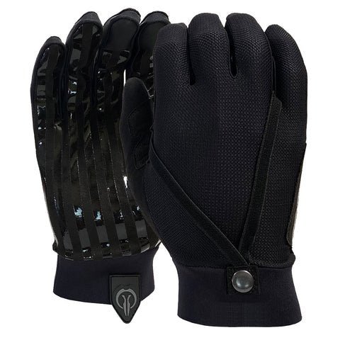 Industrious Handwear Sports Official Gloves w/ Built - In Removable Down Indicator - Year Round Style - Black - Maximum Velocity Sports