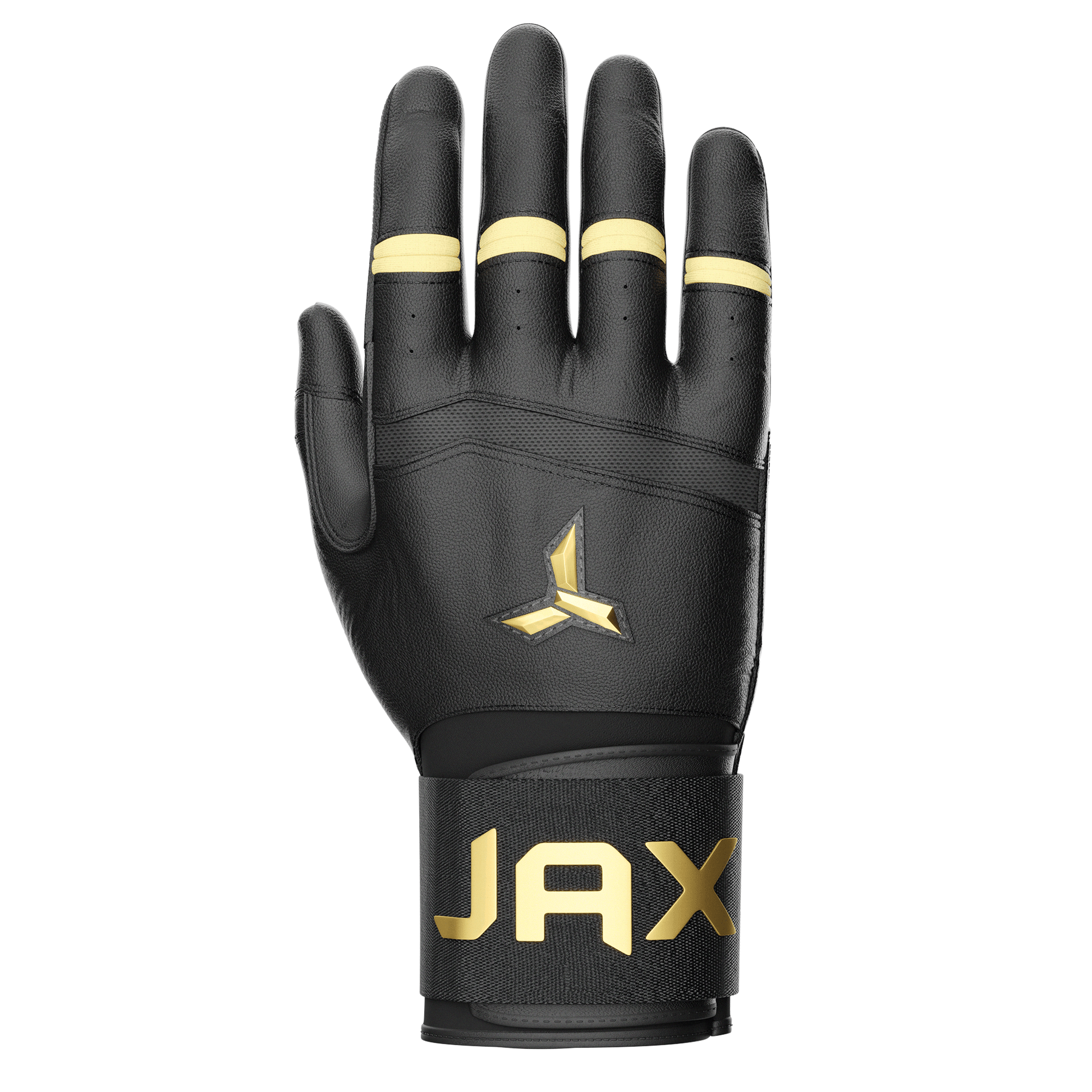 Jax Batting Gloves | Pure Gold | Strap Cuff - Maximum Velocity Sports