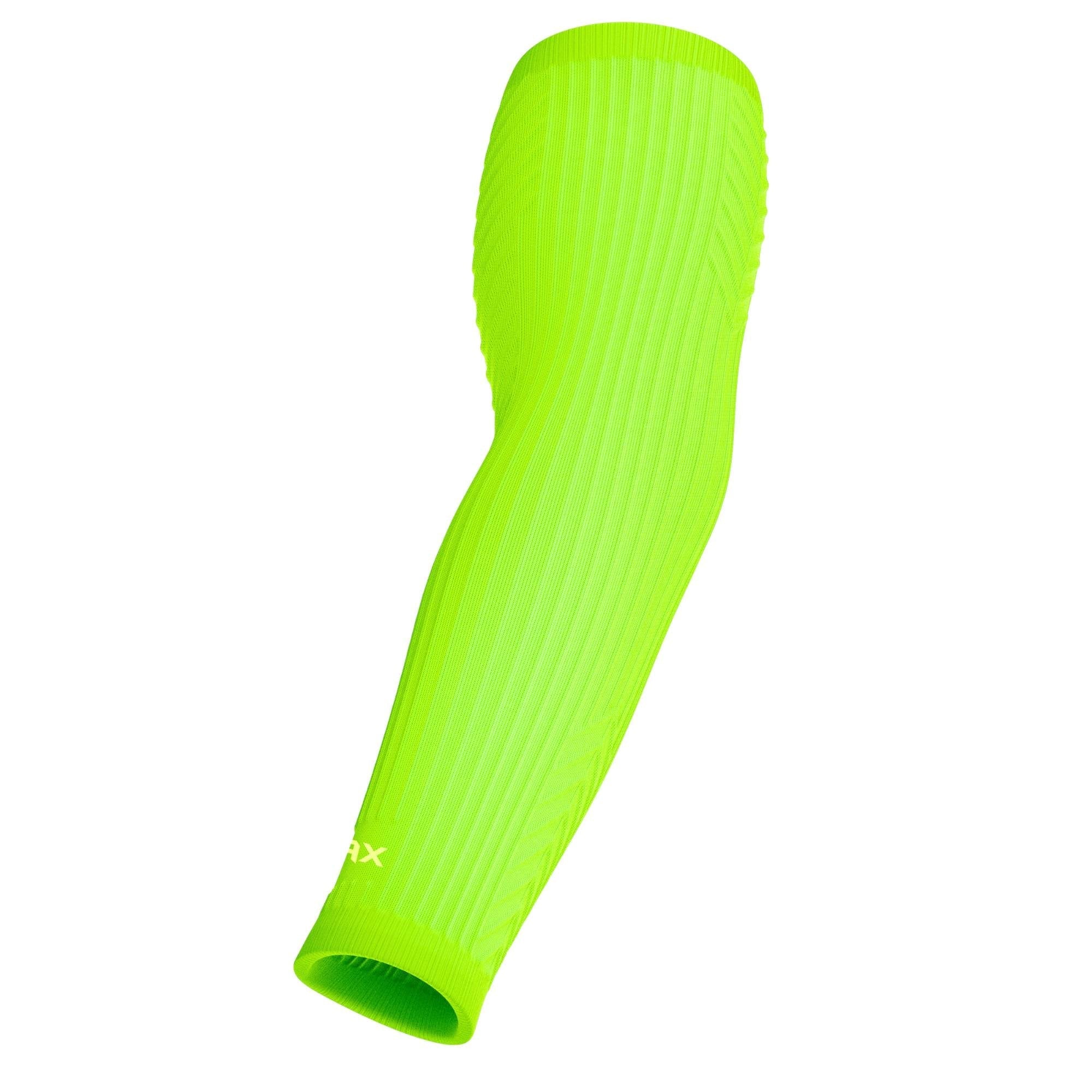 Jax | Restore Recovery Premium Arm Sleeve - Neon Green - Maximum Velocity Sports