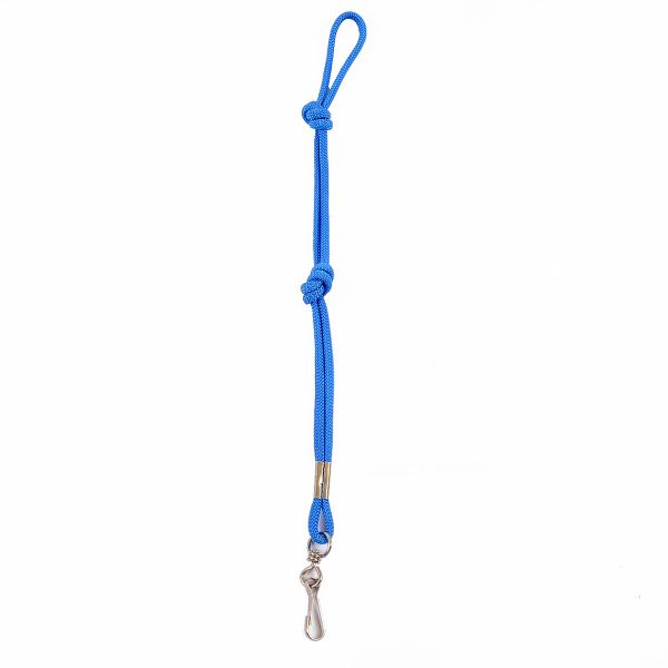Light Blue 19" Whistle Lanyard - Maximum Velocity Sports