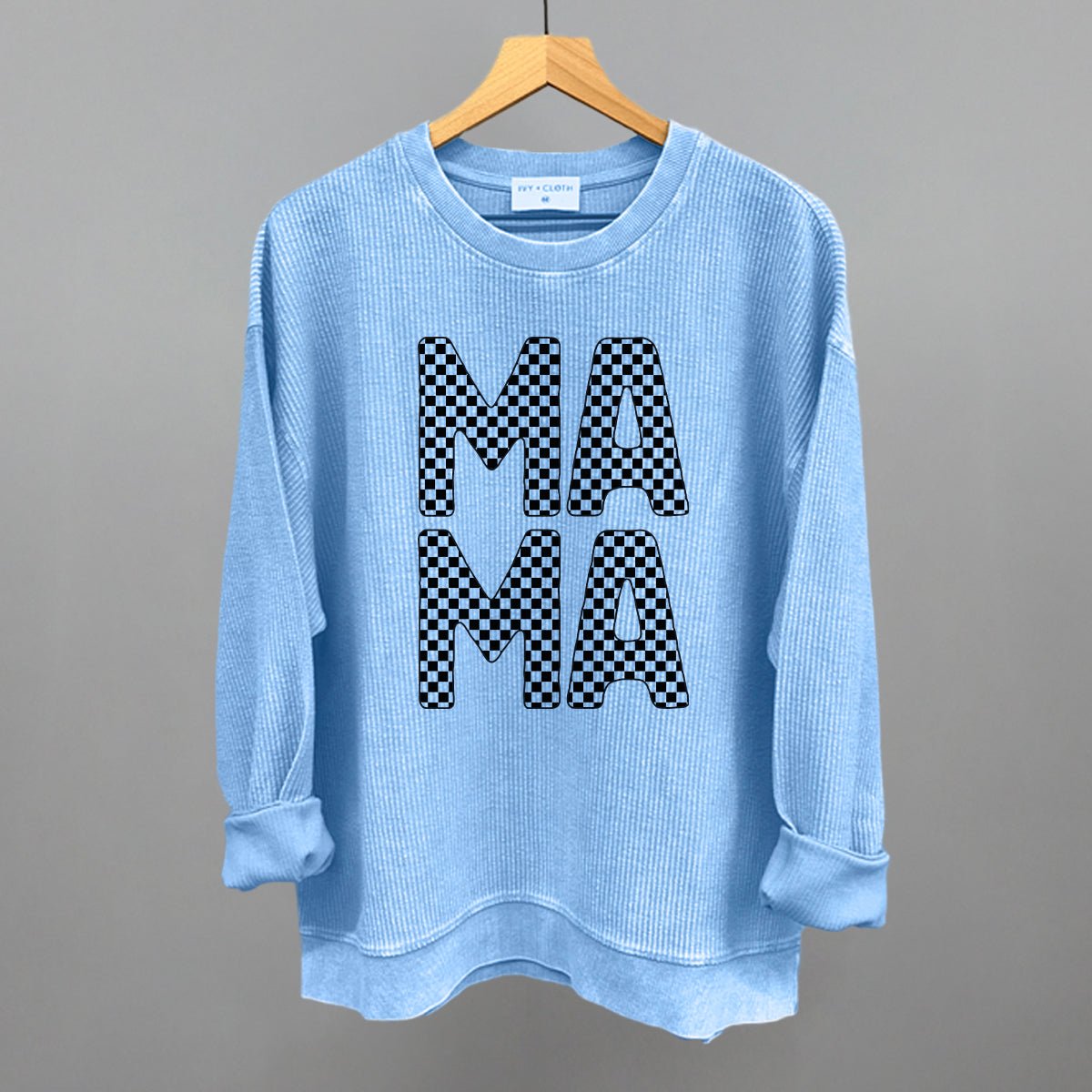 Mama Stacked Checkered - Maximum Velocity Sports