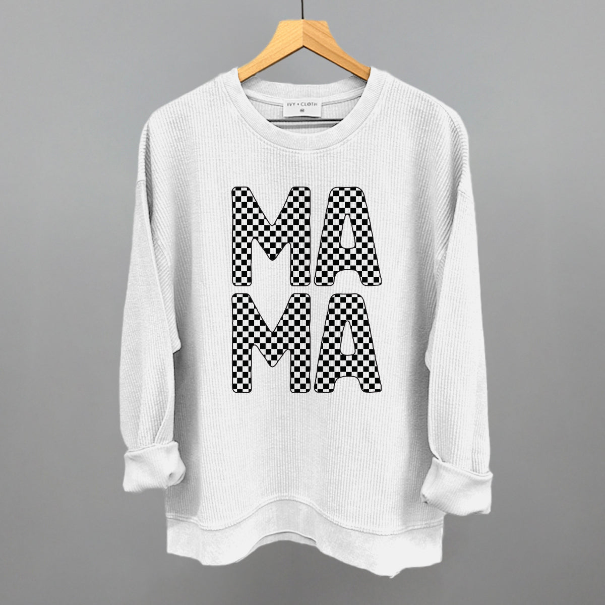 Mama Stacked Checkered - Maximum Velocity Sports