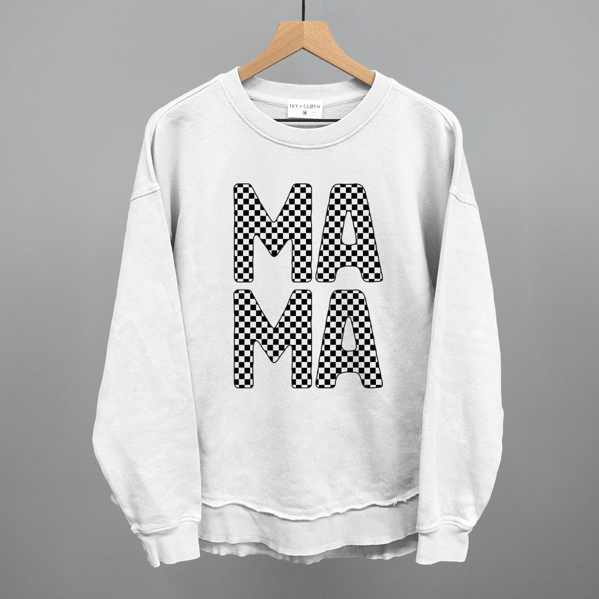 Mama Stacked Checkered - Maximum Velocity Sports