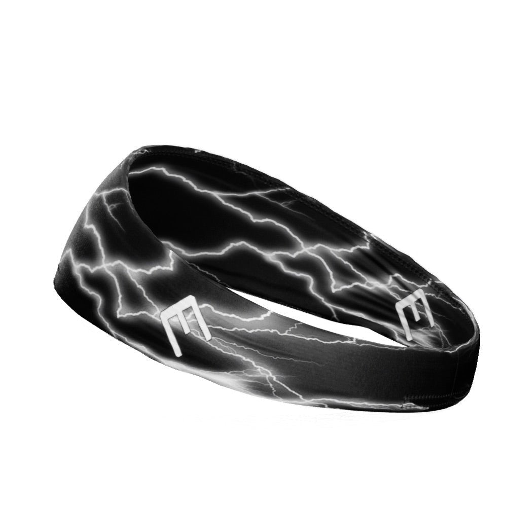 White Lightning Headband - Maximum Velocity Sports