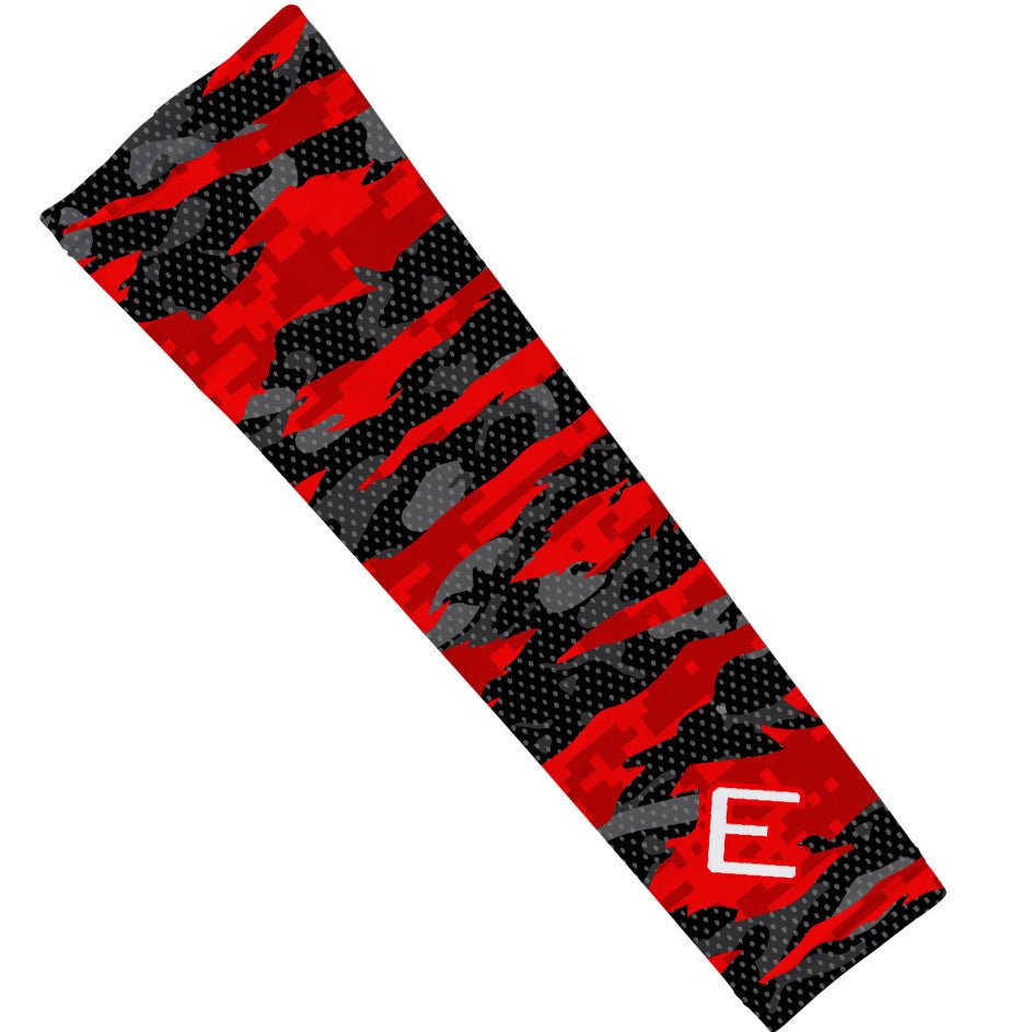 Red Fierce Arm Sleeve - Maximum Velocity Sports