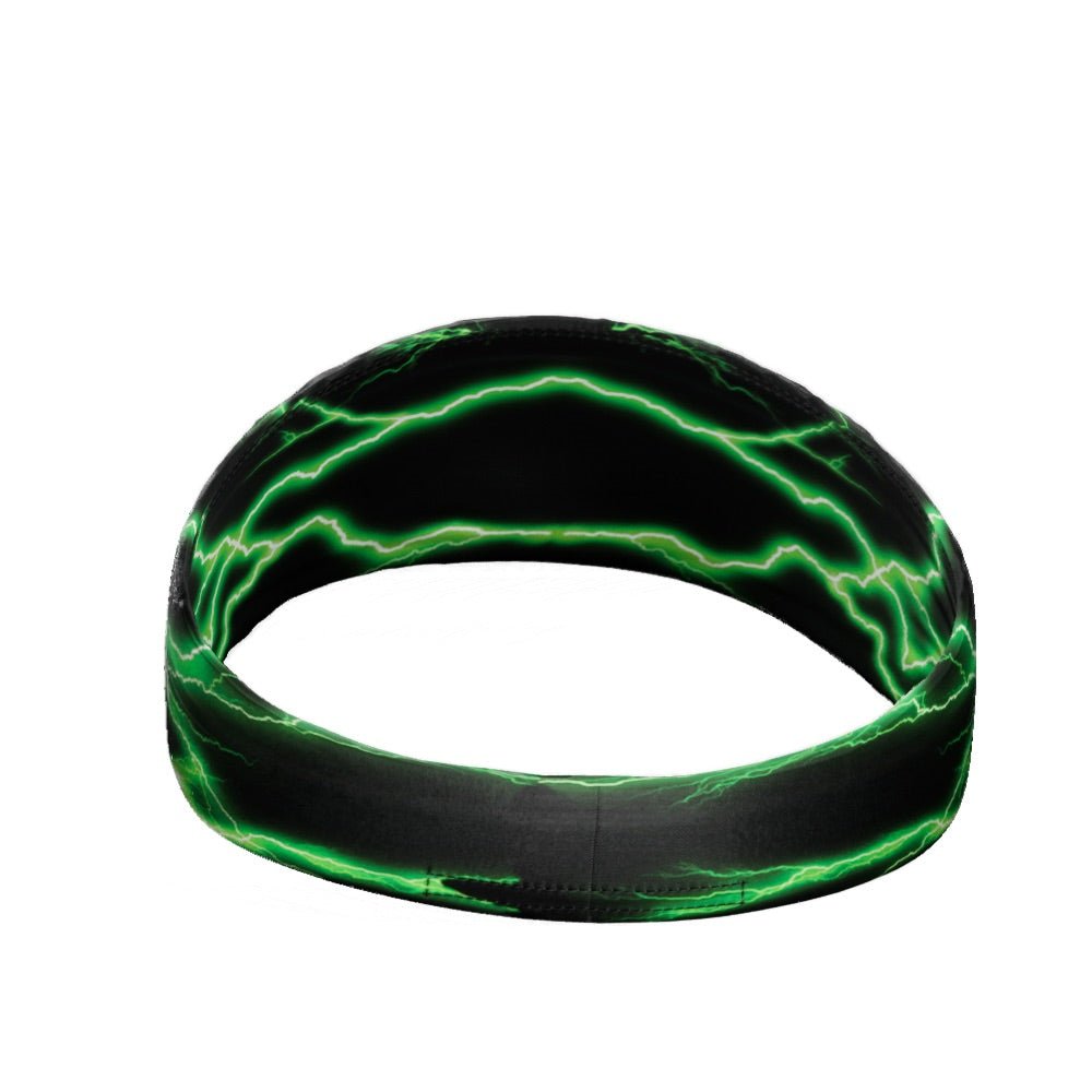 Green Lightning Headband - Maximum Velocity Sports