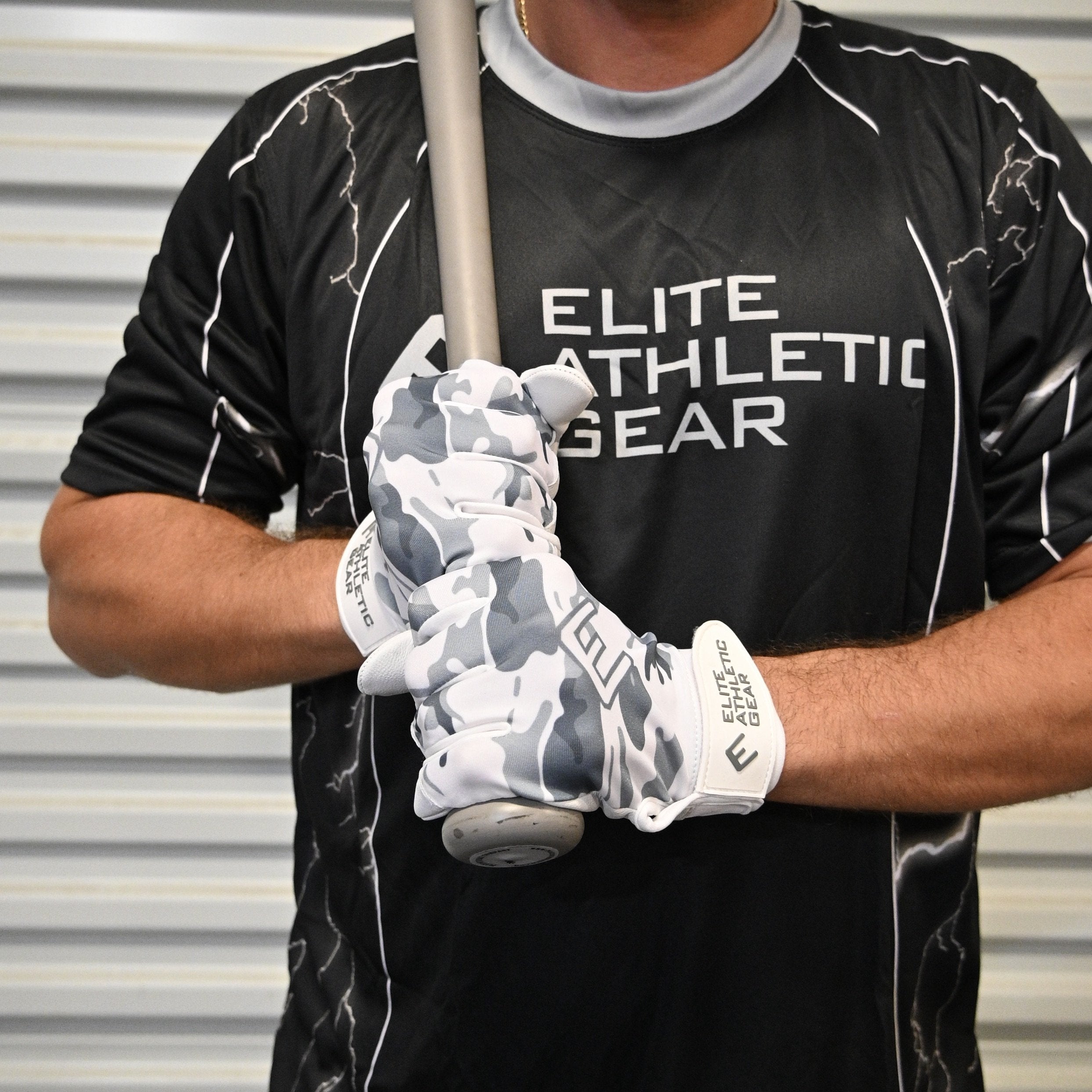 Snow Camo Batting Gloves - Maximum Velocity Sports