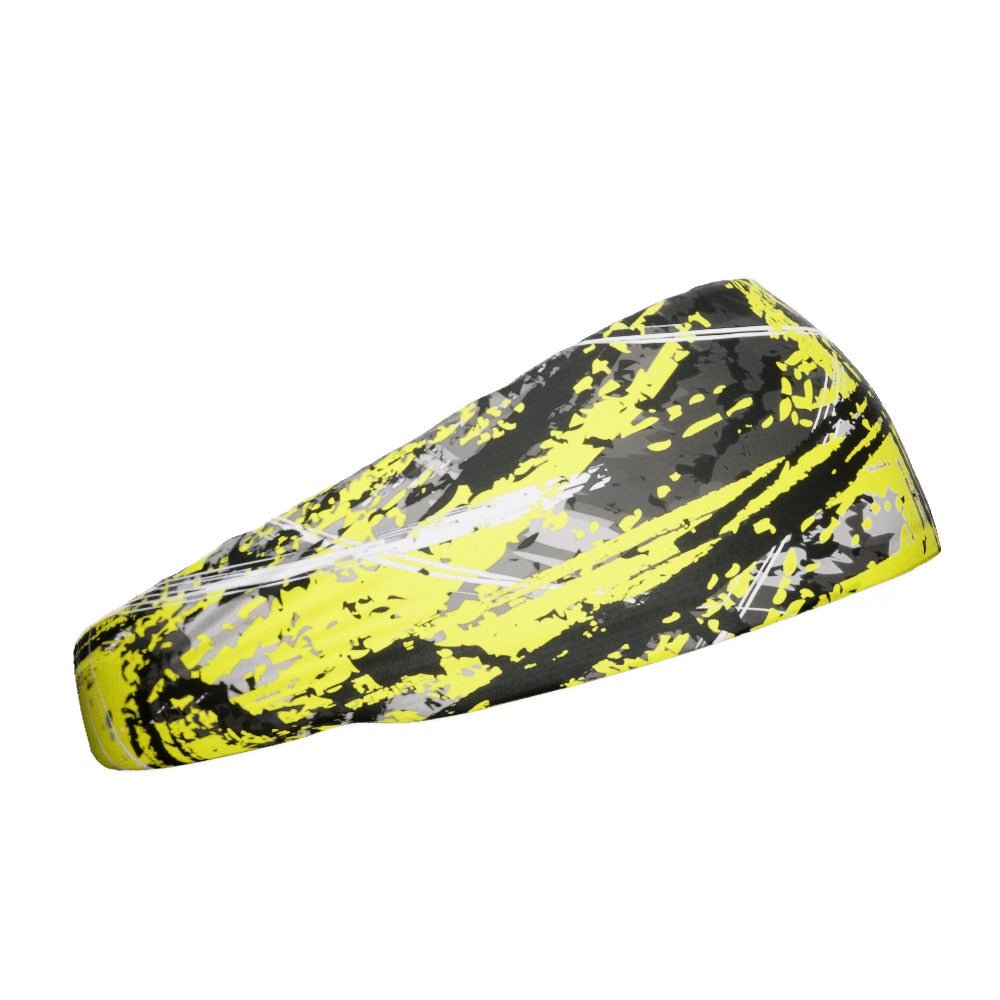 Wicked Yellow Headband - Maximum Velocity Sports