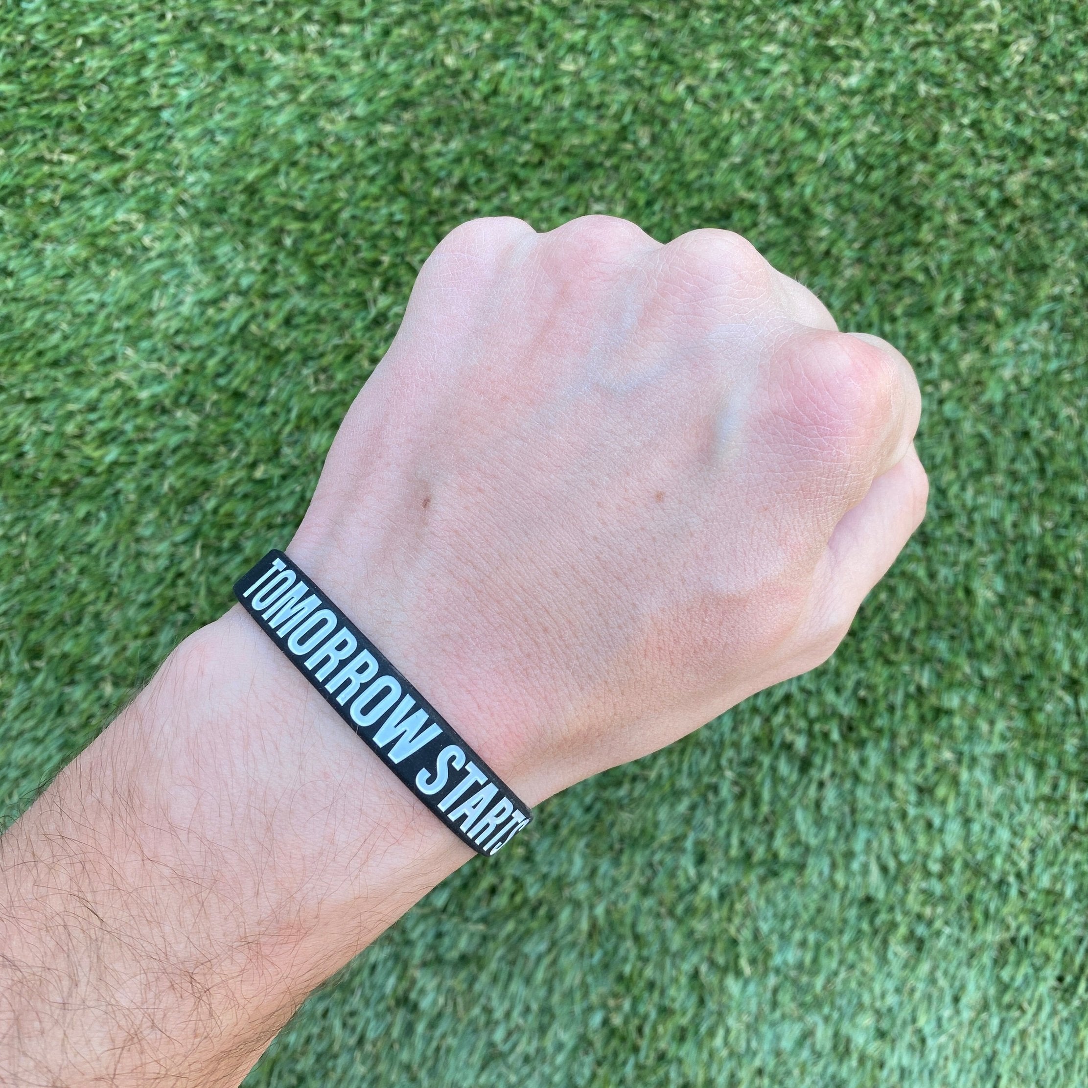TOMORROW STARTS TODAY Wristband - Maximum Velocity Sports