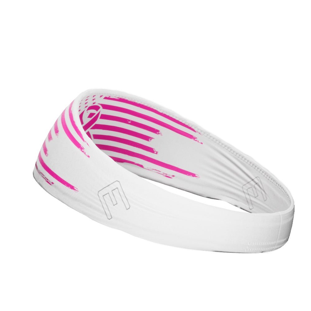 Pink USA Flag Headband - Maximum Velocity Sports