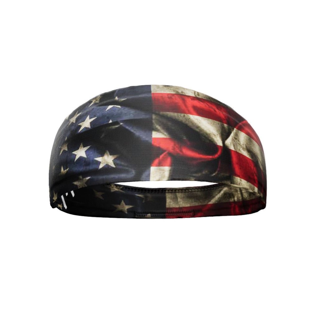 Vintage USA Flag Headband - Maximum Velocity Sports