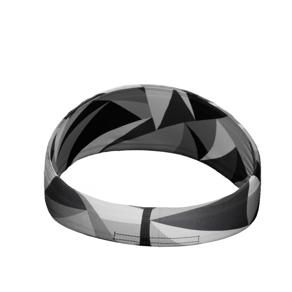 Gray Mosaic Headband - Maximum Velocity Sports