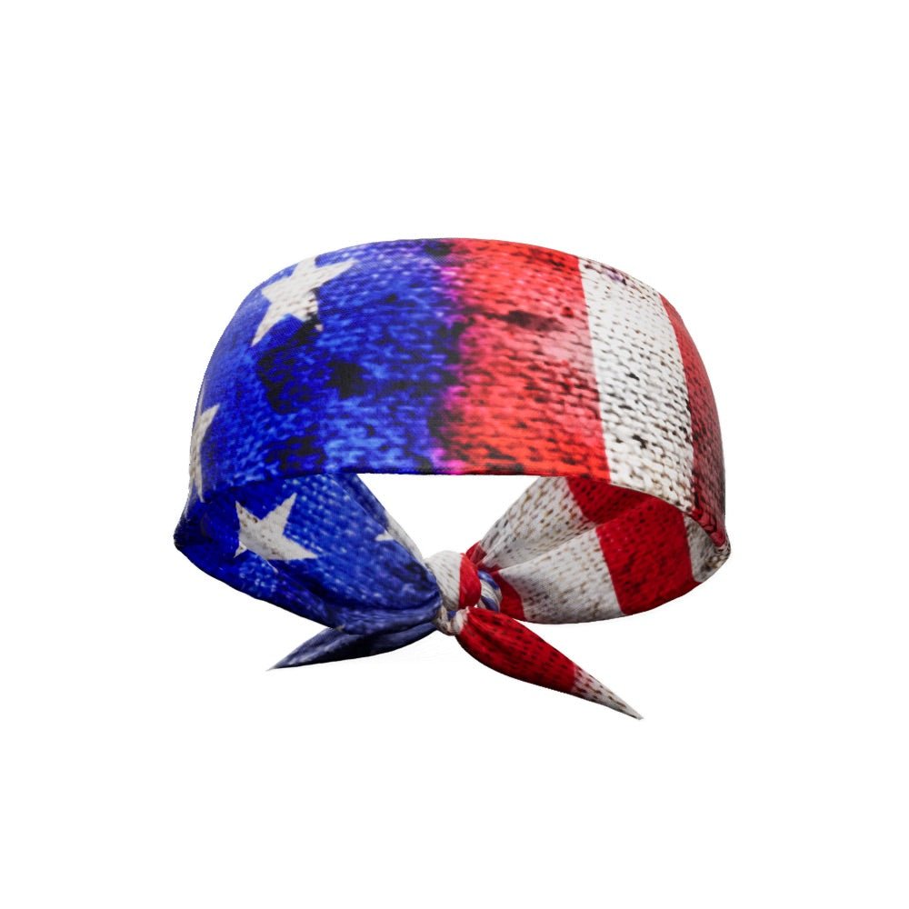 Old Glory Tie Headband - Maximum Velocity Sports