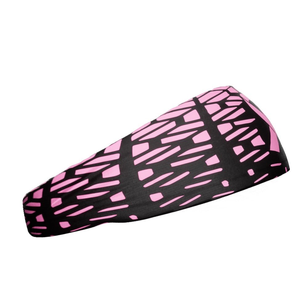 Pink Honeycomb Breast Cancer Headband - Maximum Velocity Sports