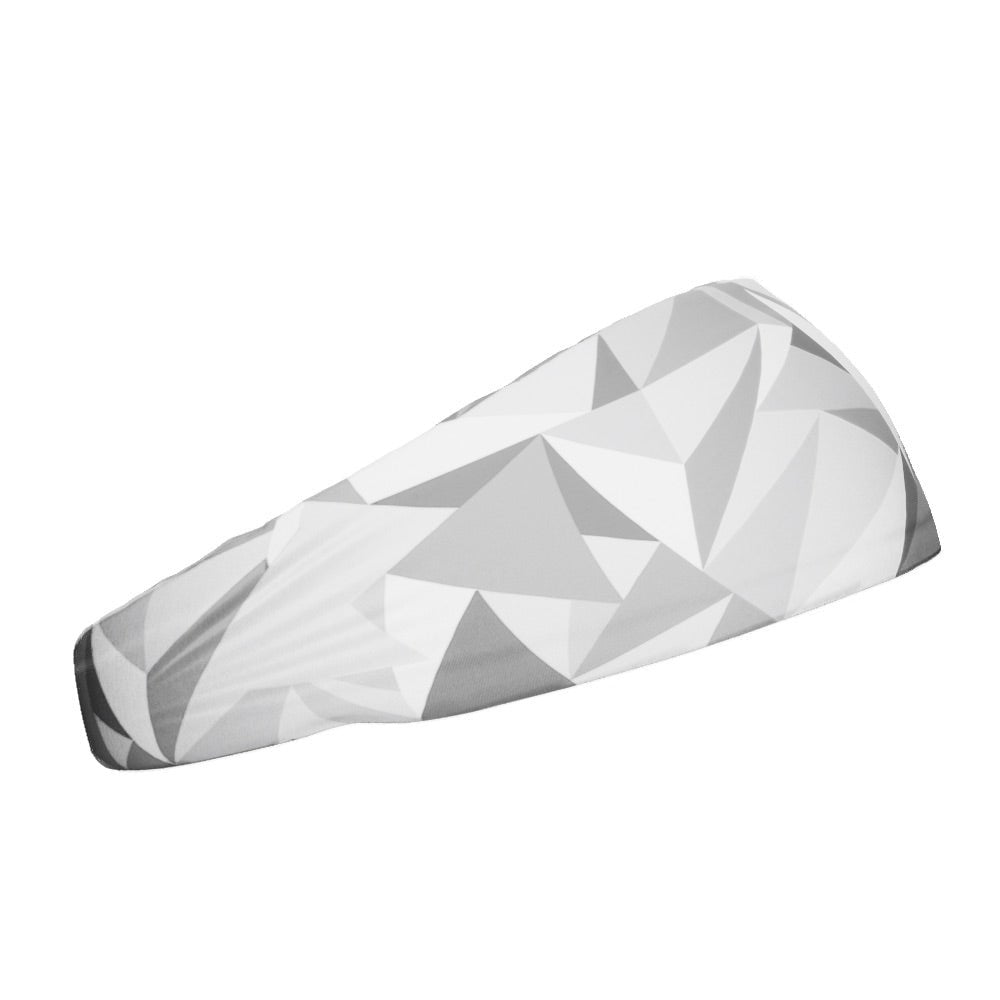 White Mosaic Headband - Maximum Velocity Sports
