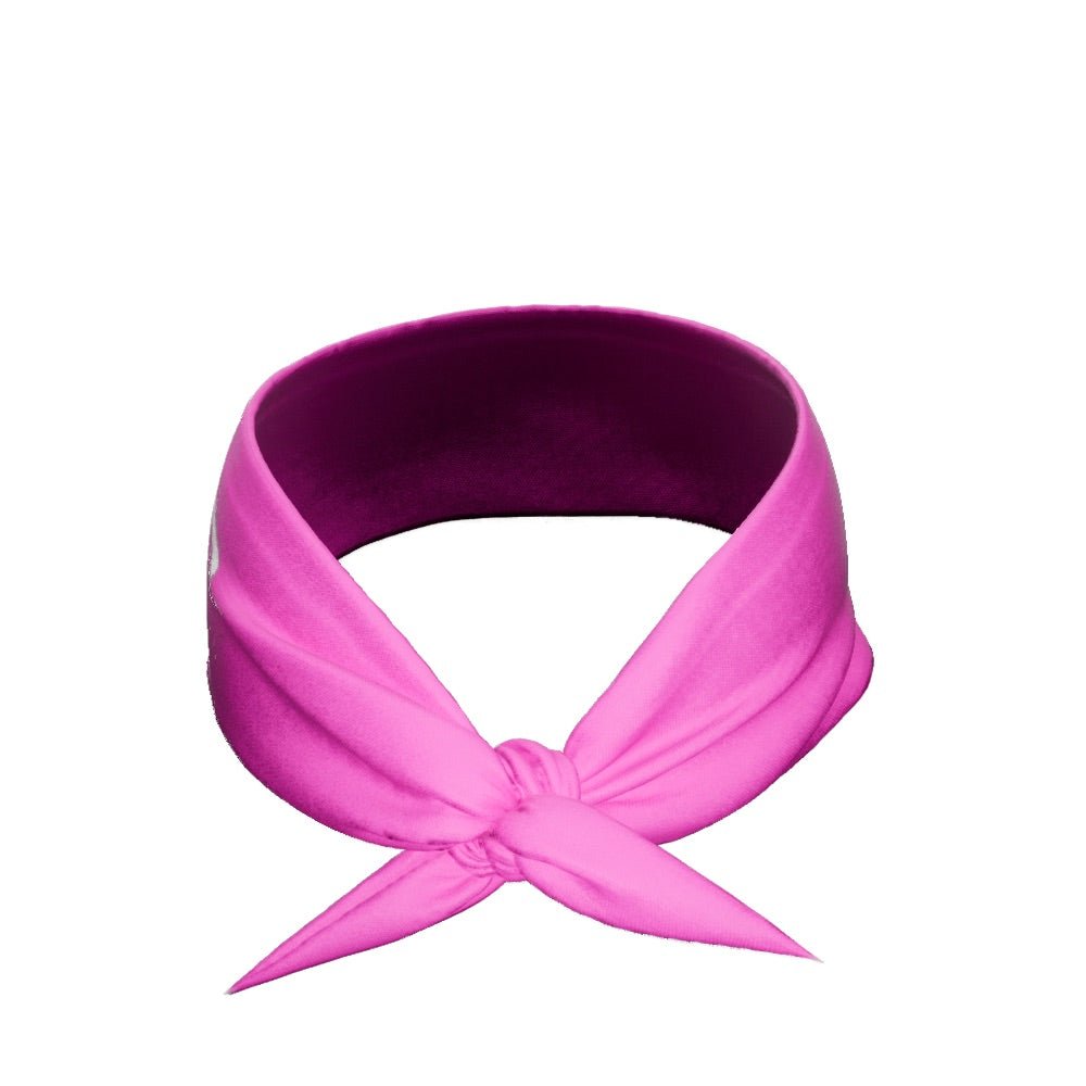 Pink Tie Headband - Maximum Velocity Sports