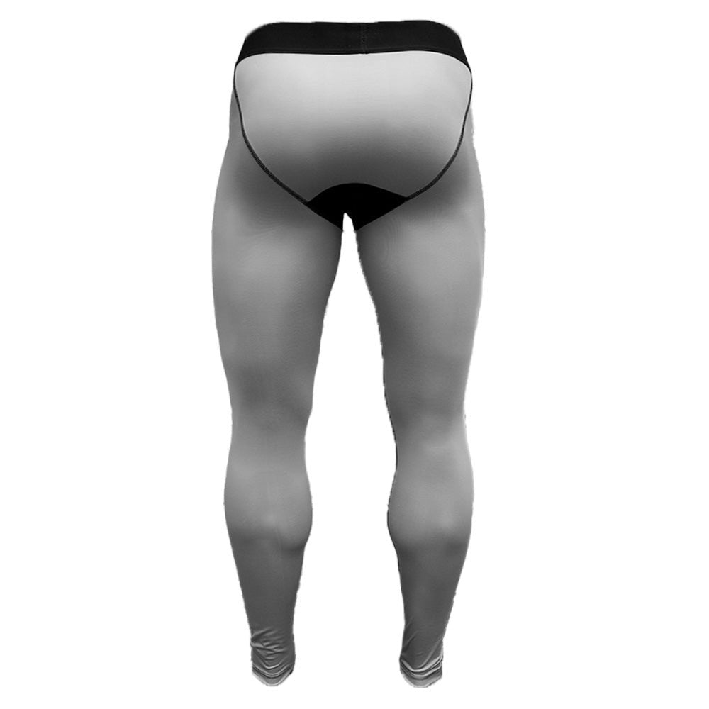 Grey Compression Tights - Maximum Velocity Sports