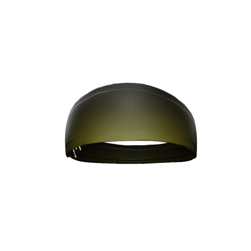 Yellow Faded Headband - Maximum Velocity Sports