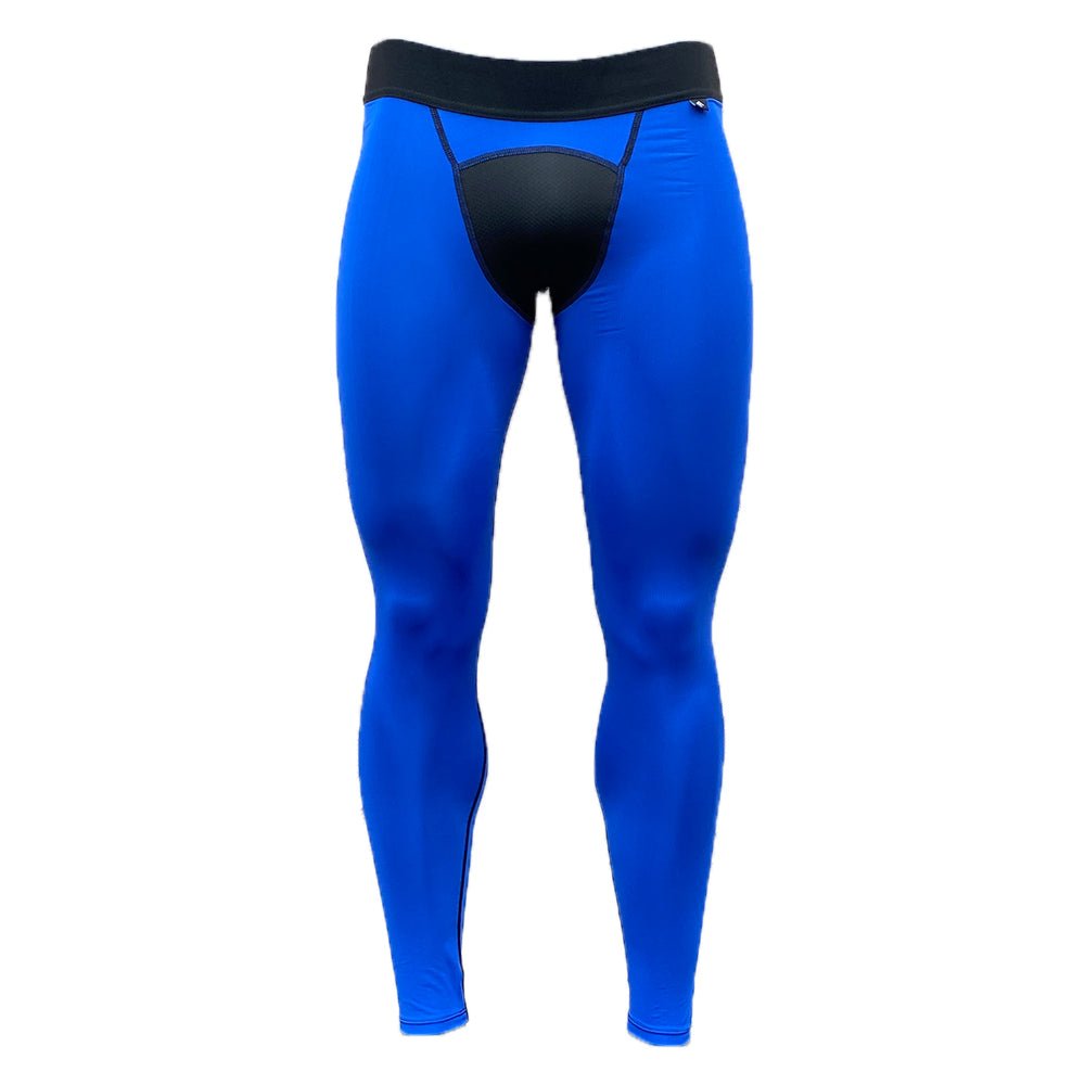 Blue Compression Tights - Maximum Velocity Sports