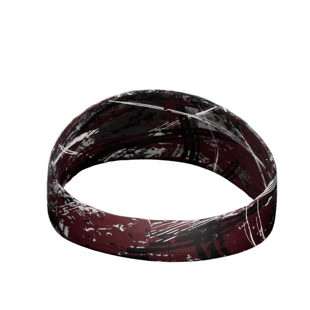 Wicked Maroon Headband - Maximum Velocity Sports
