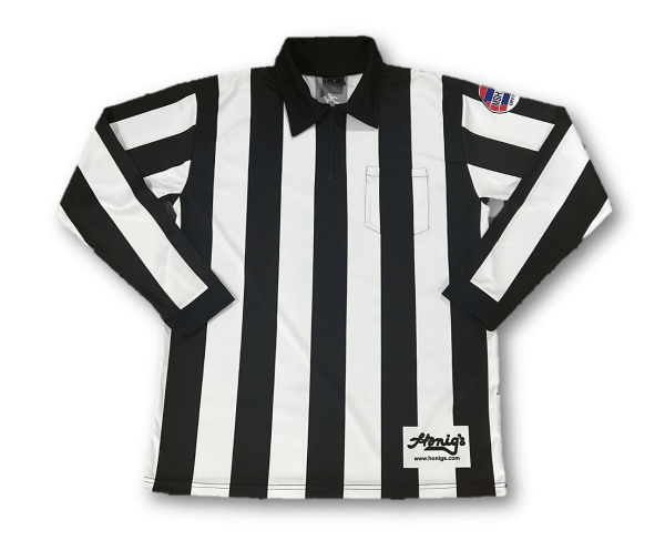 New Missouri MSHSAA Sublimated 2.25" Long Sleeve Football Officials Shirt - Maximum Velocity Sports