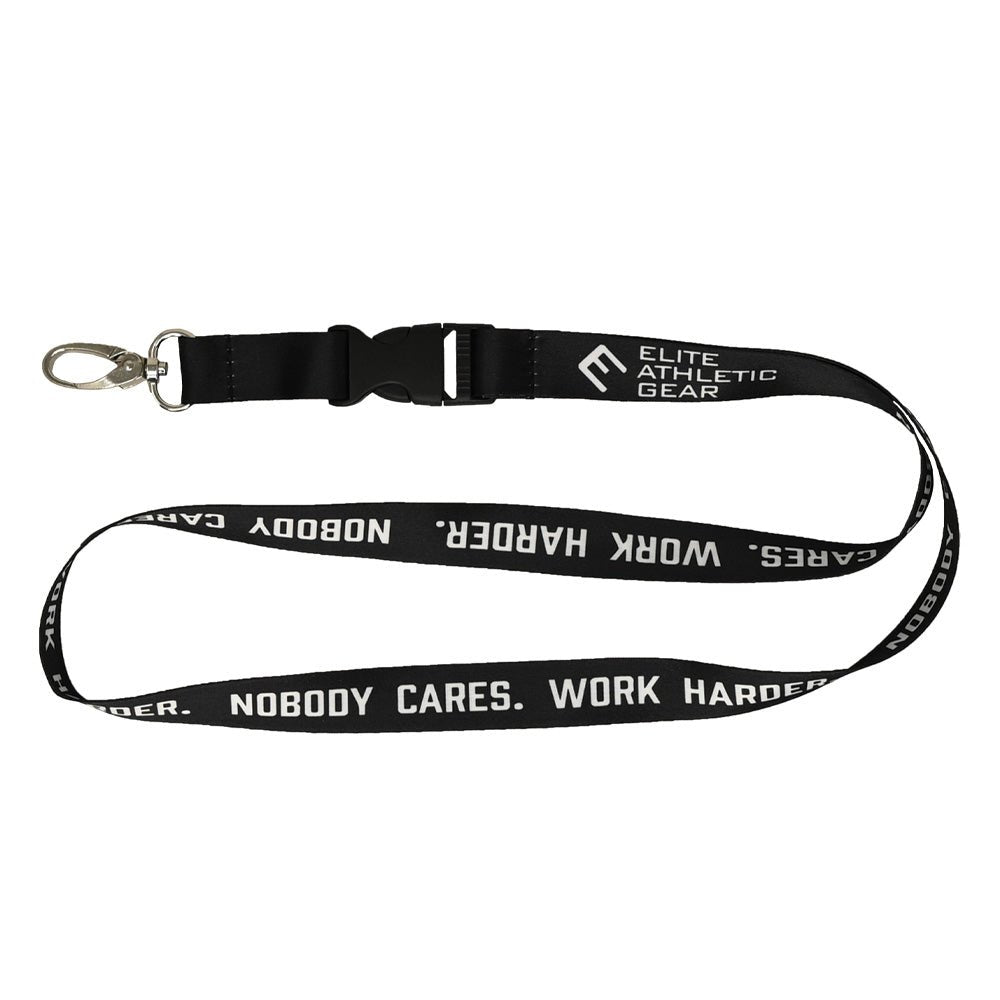 Nobody Cares. Work Harder. Lanyard - Maximum Velocity Sports