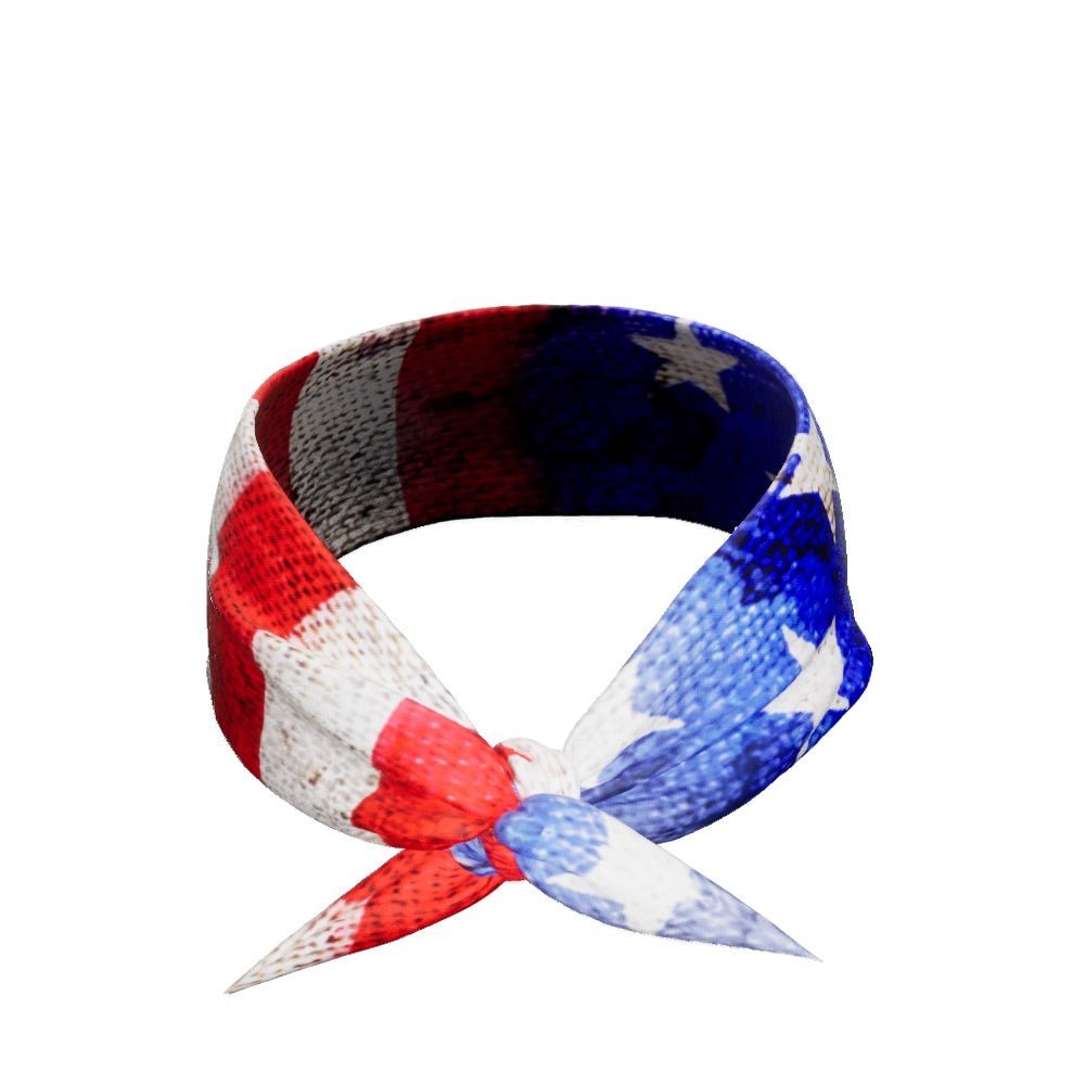 Old Glory Tie Headband - Maximum Velocity Sports