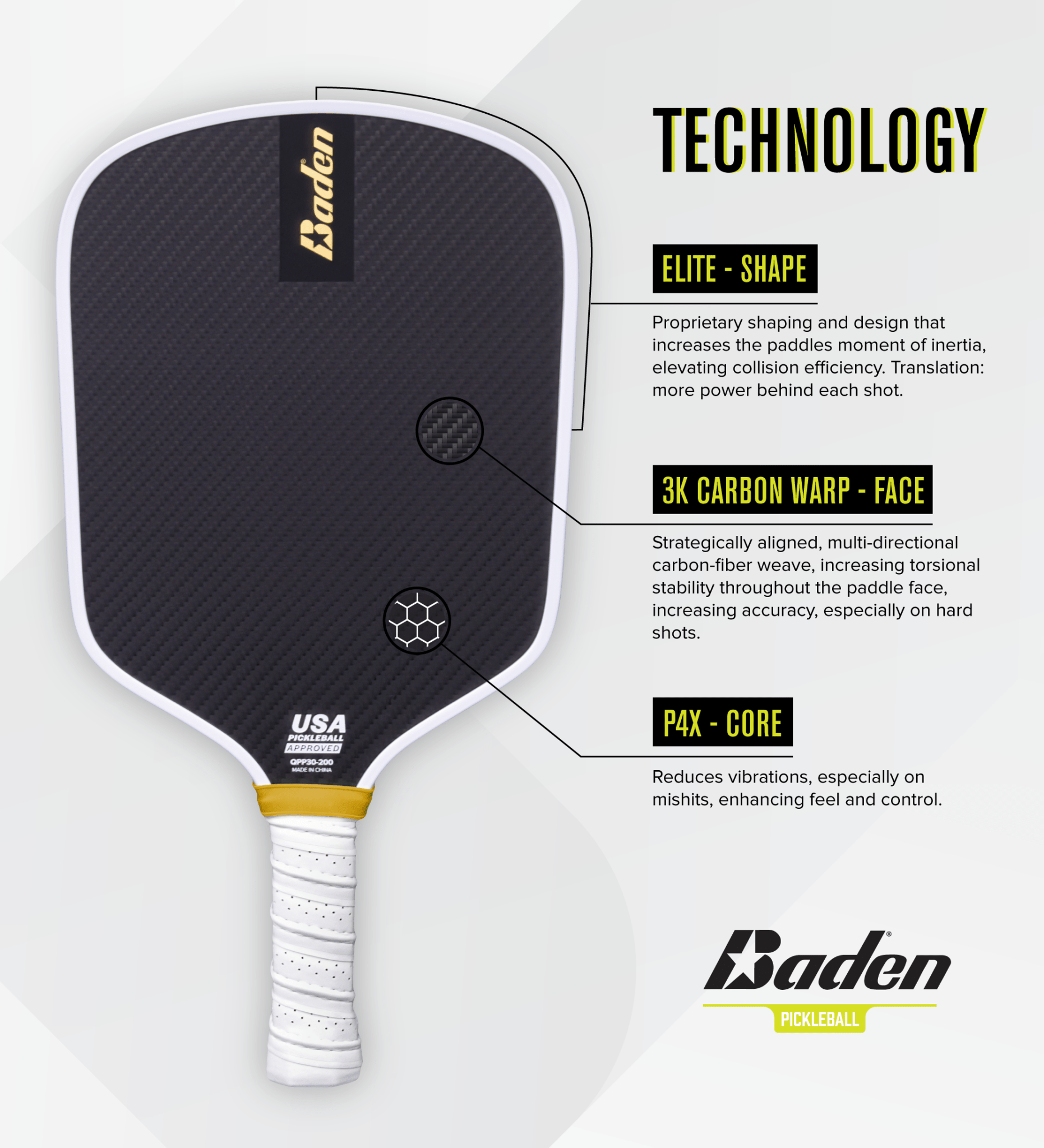 Perfection 3k Pickleball Paddle - Maximum Velocity Sports