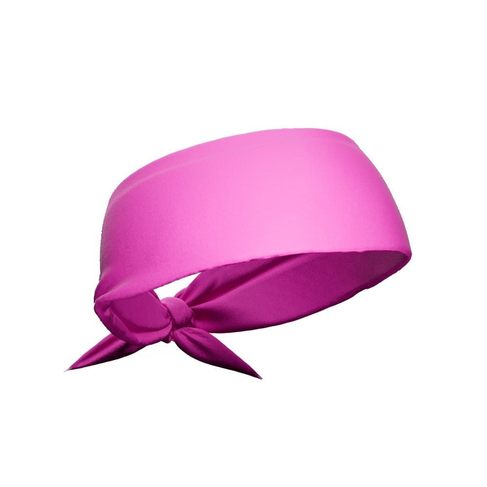 Pink Tie Headband - Maximum Velocity Sports