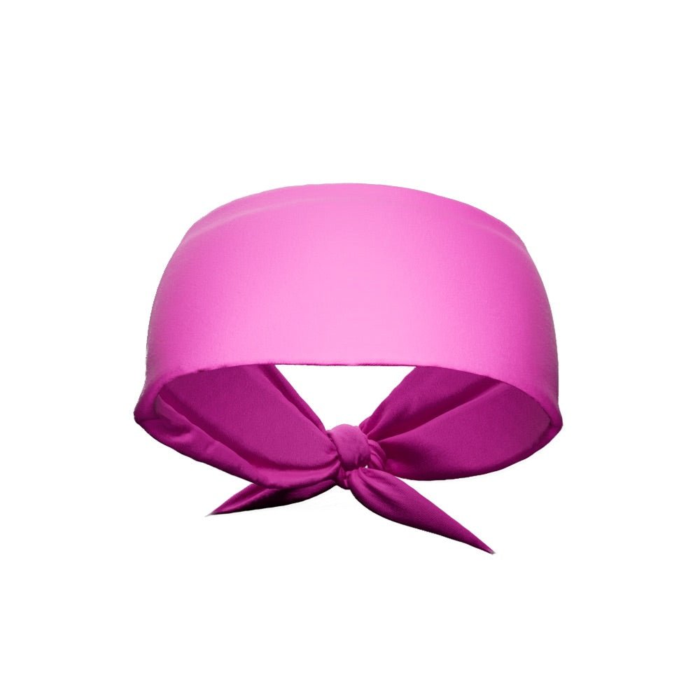Pink Tie Headband - Maximum Velocity Sports