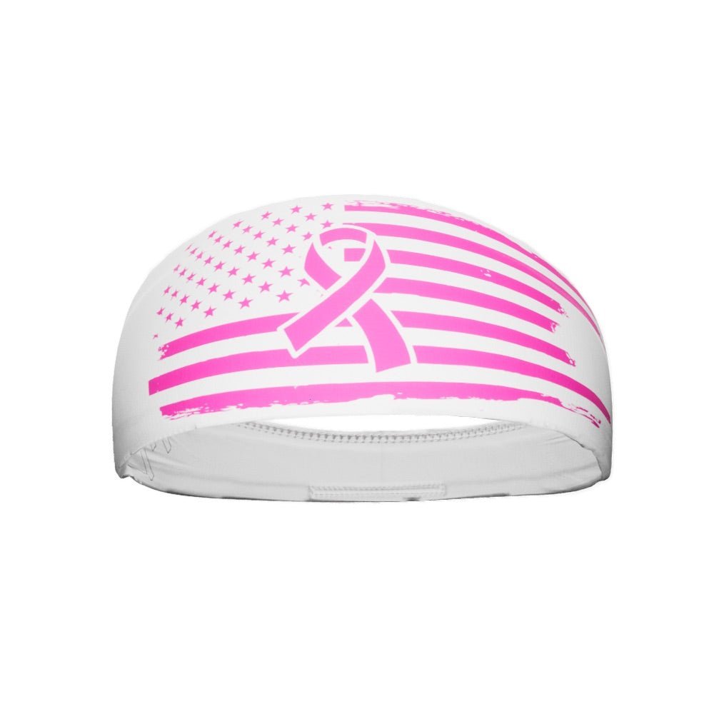 Pink USA Flag Headband - Maximum Velocity Sports