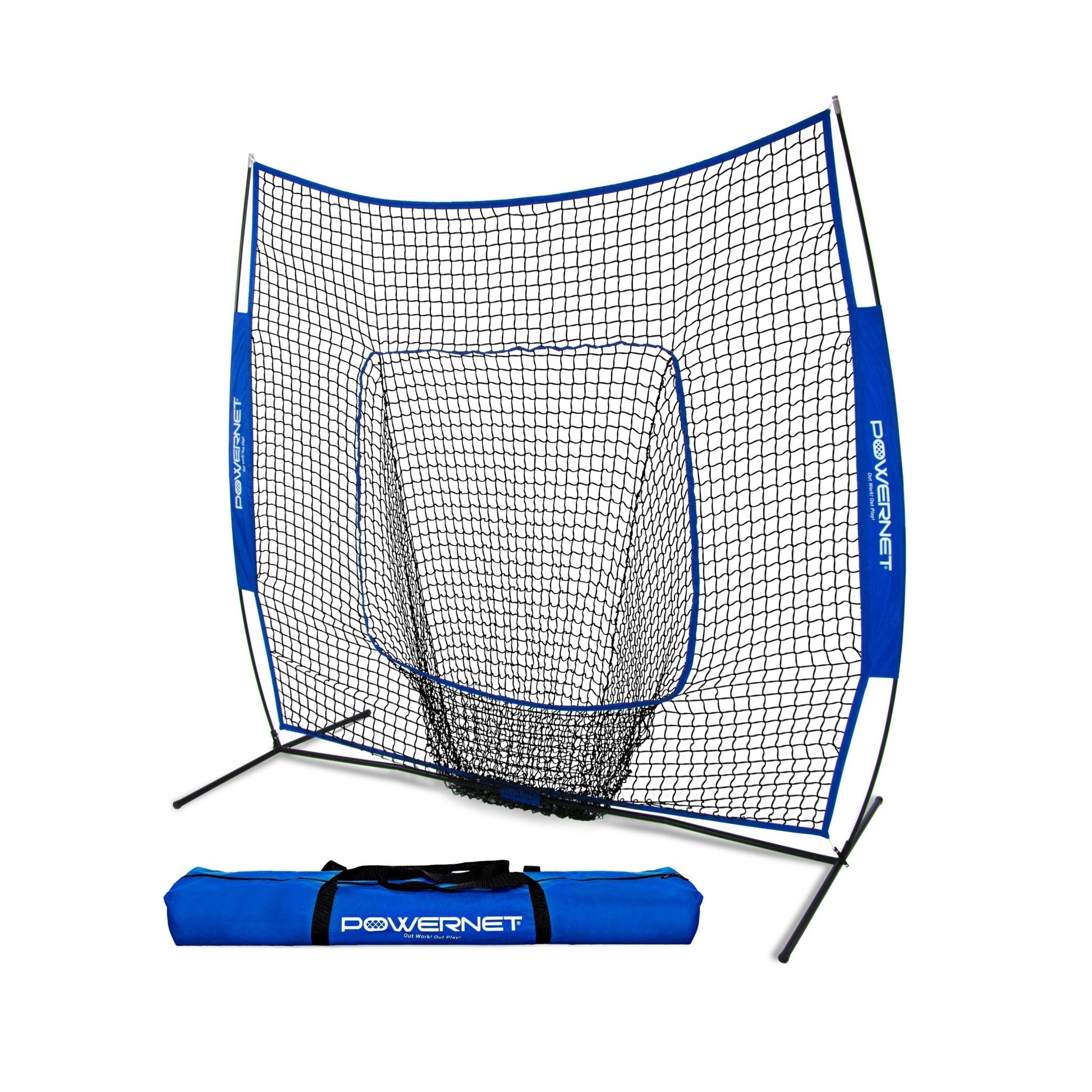 PowerNet 7x7 Baseball Softball Hitting Net - Maximum Velocity Sports