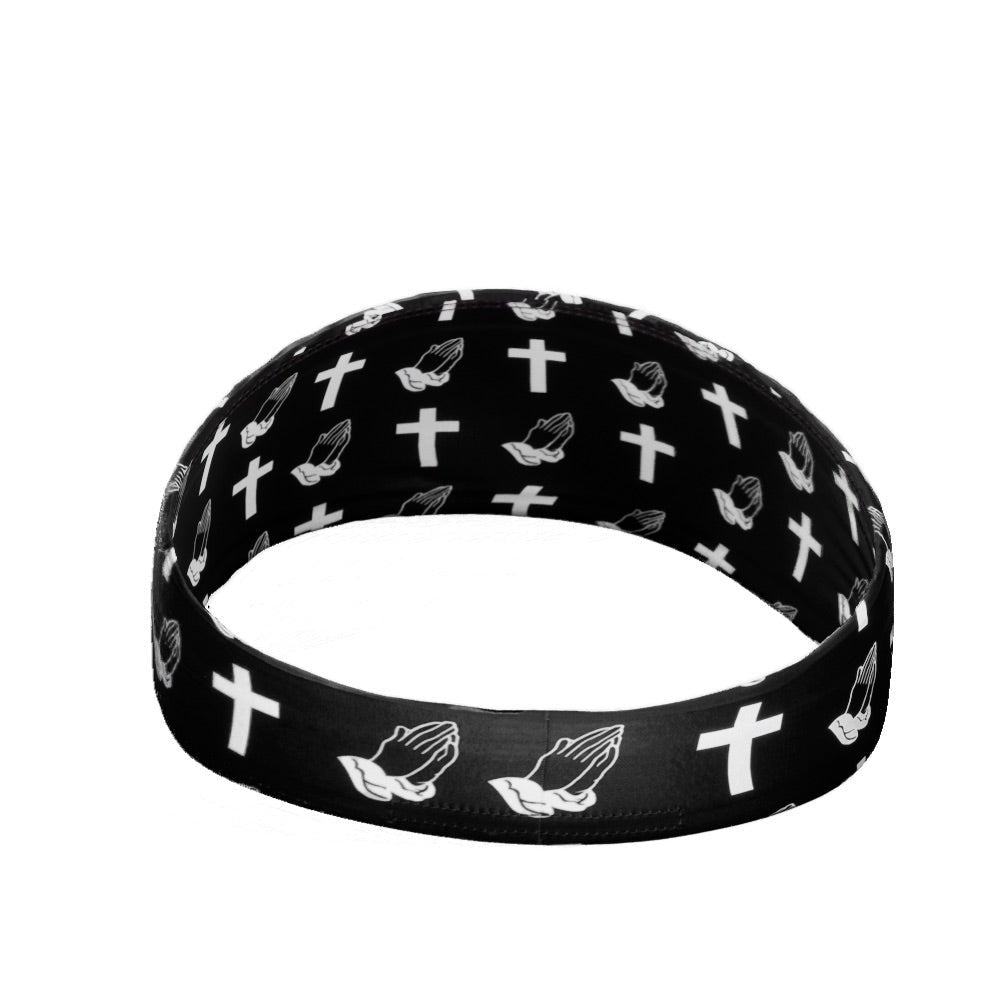Praying Crosses Headband - Maximum Velocity Sports
